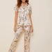 Pijama dama satin Ivoria ADCP0011 Adictiv